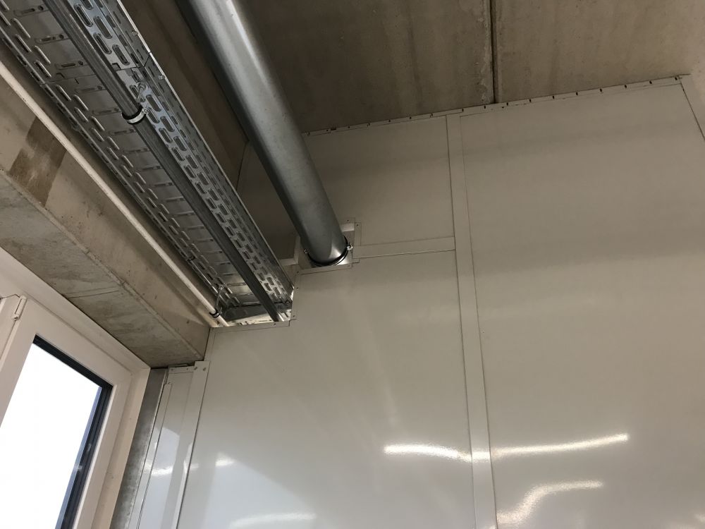 Soundproofing of Air Extraction System