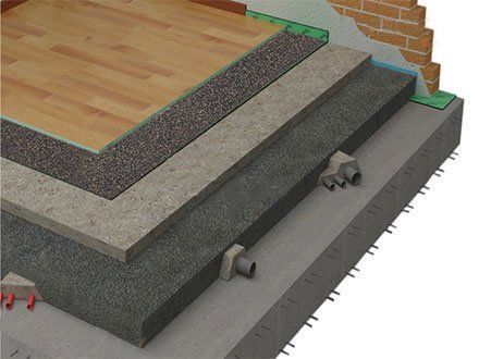 SylWood подлога за звучна изолација на дрвени подови од ударен шум 