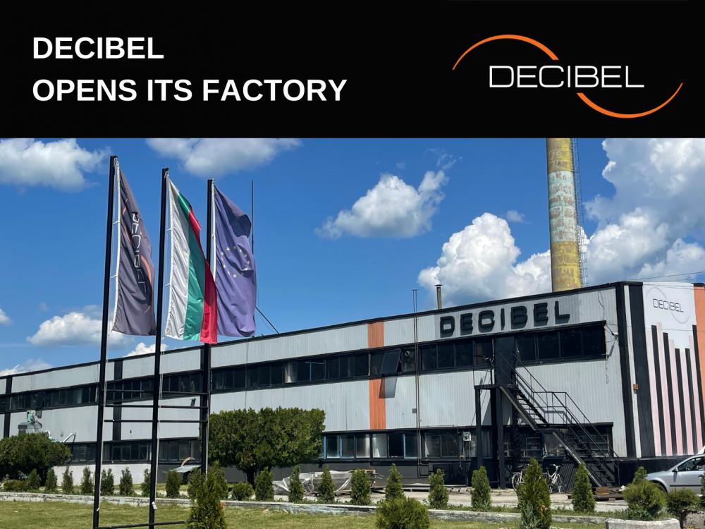 DECIBEL opens its first production facility 